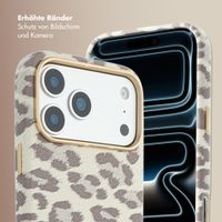 Selencia Sabi Backcover Leopardenmuster mit MagSafe Apple iPhone 17 Pro Max - Soft Ivory