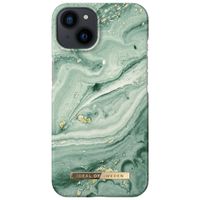 iDeal of Sweden Fashion Back Case für das iPhone 13 - Mint Swirl Marble