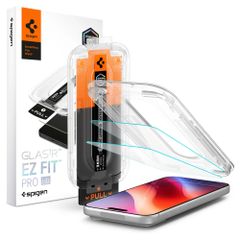 Spigen GLAStR EZ Fit Pro HD Displayschutzfolie 2er-Pack + Applicator Apple iPhone 18 Pro Max / 17 Pro Max / 16 Pro Max