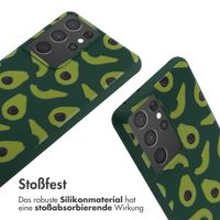 imoshion Silikonhülle design mit Band für das Samsung Galaxy S21 Ultra - Avocado Green