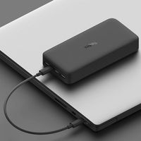 Xiaomi Redmi Fast Charge Powerbank 20.000 mAh | 18 Watt - 2x USB-A - Schwarz