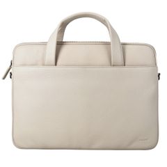Accezz Leather Laptoptasche 16 Zoll - Beige