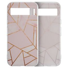 imoshion Design Hülle Google Pixel 8a - Pink Graphic