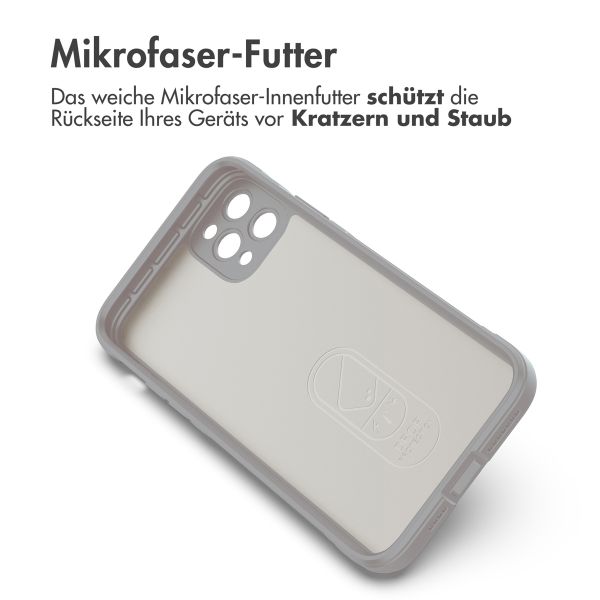 imoshion EasyGrip Back Cover für das iPhone 11 Pro Max - Grau