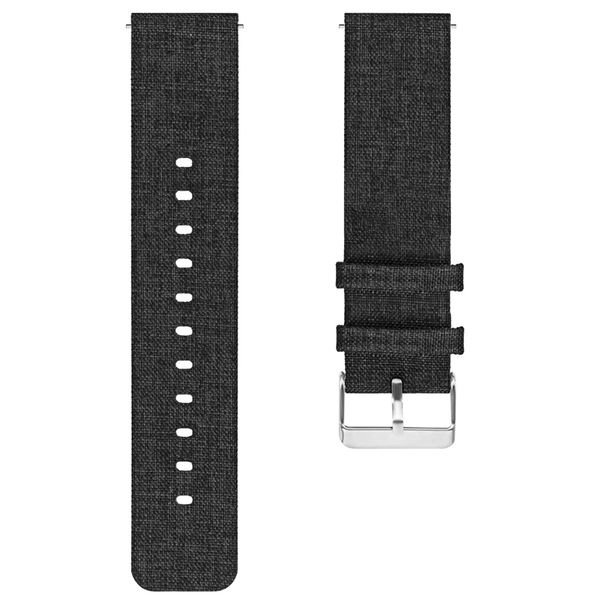 imoshion Nylon-Armband für die Fitbit Versa 2 / Versa Lite - Schwarz