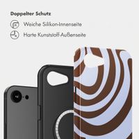 Selencia Vivid Rückabdeckung mit MagSafe Apple iPhone 17e / 16e - Dream Swirl Chocolate