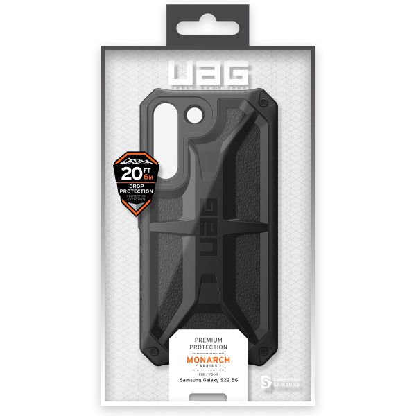 UAG Monarch Case für das Samsung Galaxy S22 - Black