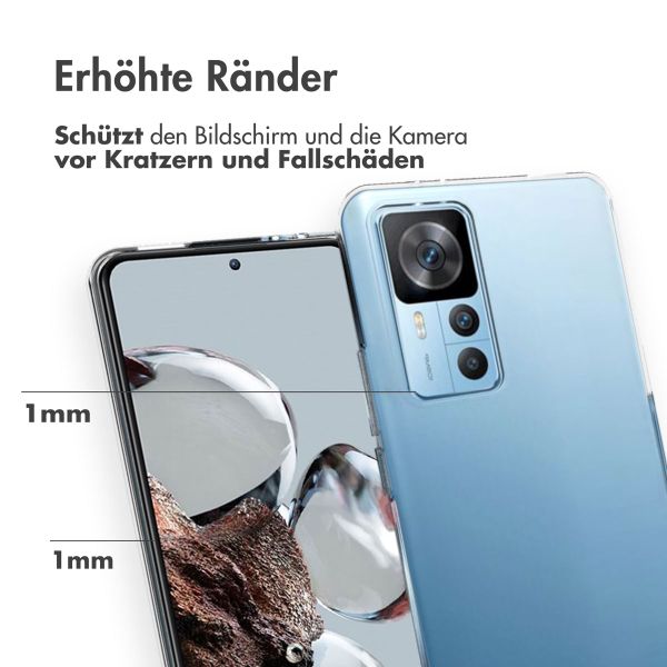 Accezz TPU Clear Cover für das Xiaomi 12T (Pro) - Transparent