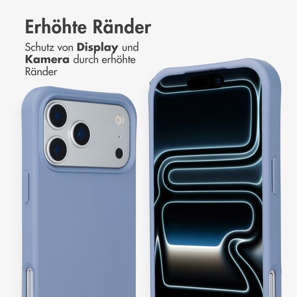 imoshion Color Backcover mit abnehmbarem Handykette und MagSafe Apple iPhone 17 Pro - Ash Blue