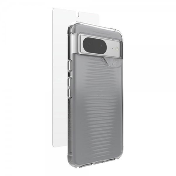 ZAGG Luxe Case + Displayschutzfolie Google Pixel 8 - Clear