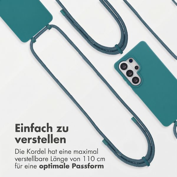 imoshion Color Backcover mit abnehmbarem Handykette und MagSafe Samsung Galaxy S26 Ultra - Dark Green