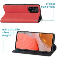 imoshion Slim Folio Klapphülle Samsung Galaxy A72 - Rot