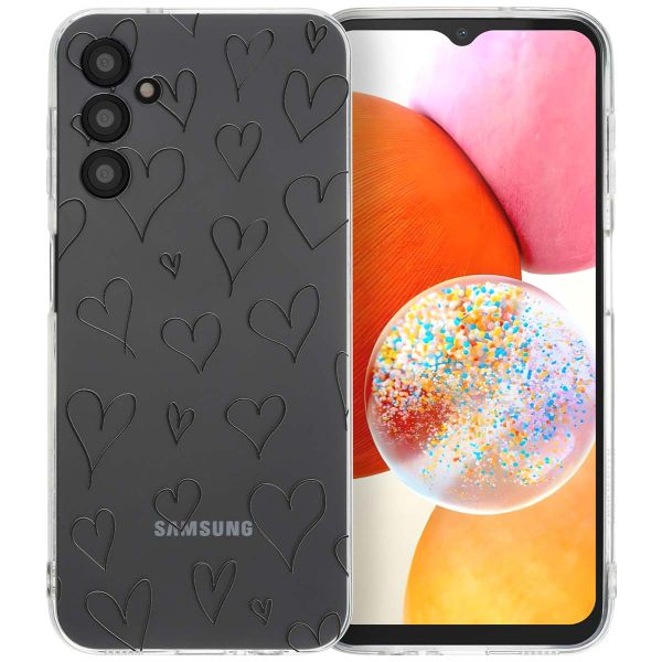imoshion Design Hülle Samsung Galaxy A14 (5G/4G) - Hearts