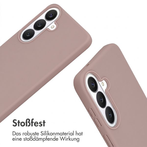 imoshion SilikonHülle mit Band Samsung Galaxy S26 FE - Sand Pink