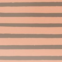 imoshion Design Hülle iPhone 14 - Striped peach reverse