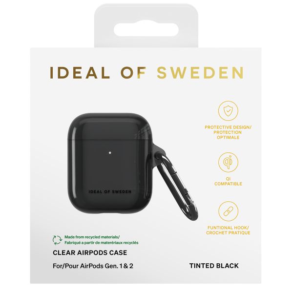 iDeal of Sweden Clear Case für das Apple AirPods 1 / 2 - Tinted Black