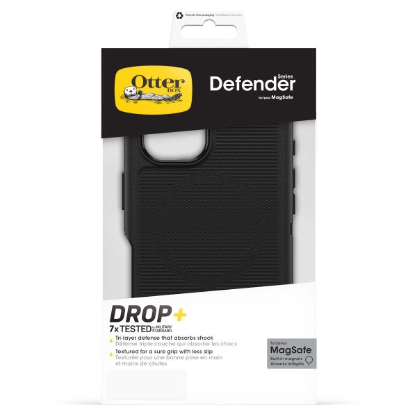 OtterBox Defender Rugged Backcover mit MagSafe für das iPhone 16 - Black