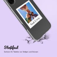 Hülle mit eigenem Foto und/oder Text Apple iPhone 16 - Polaroid