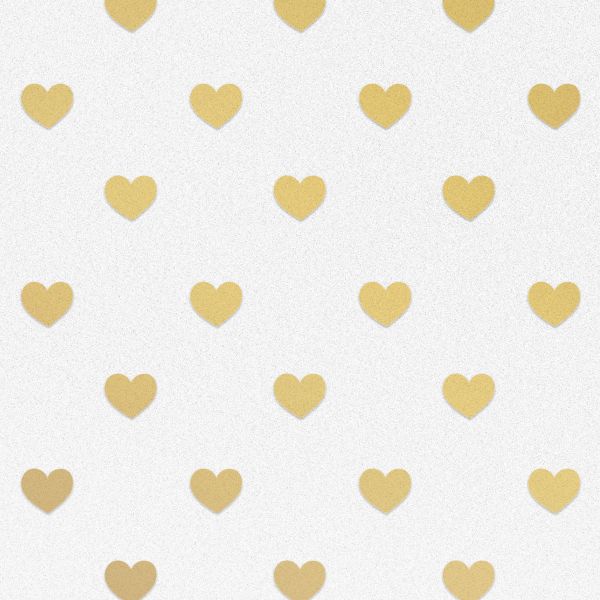 imoshion Design Hülle Samsung Galaxy S25 Edge - Golden Hearts