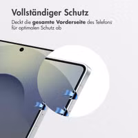 Accezz Gehärteter Glas-Schutz + Applikator Samsung Galaxy S25 Ultra