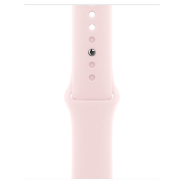 Apple Sport Band für die Apple Watch Series 1 bis 9 / SE (38/40/41 mm) | Series 10 (42 mm) - Größe M/L - Light Pink