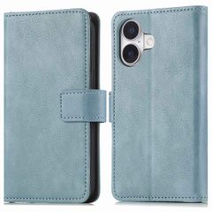 imoshion Luxuriöse Klapphülle Apple iPhone 16 - Hellblau