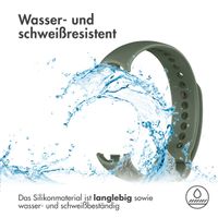 imoshion Silikonarmband für das Xiaomi Smart Band 8 / 9 - Dunkelgrün