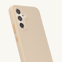 Selencia Rivièra Backcover mit MagSafe mit abnehmbaren Haken Samsung Galaxy A54 (5G) - Milky Latte