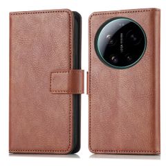 imoshion Luxuriöse Klapphülle Xiaomi 17 Ultra - Braun