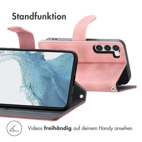 imoshion Klapphülle mit Kordel für das Samsung Galaxy S23 - Rosa