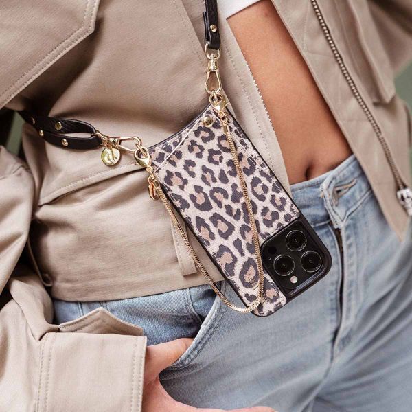 Dutchies Back Cover mit Kartenfach Apple iPhone 15 - Leo