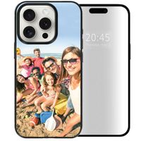 Gestalte deine eigene iPhone 15 Pro Hardcase Hülle - Schwarz