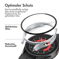 imoshion Full Cover Hard Case für das Samsung Galaxy Watch 6 40 mm - Silber