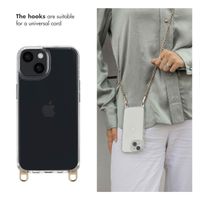 Selencia Backcover mit abnehmbaren Haken Apple iPhone 13 - Transparent
