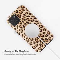 Selencia Vivid Tough Back Cover MagSafe für das iPhone 15 - Wild Leo