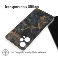imoshion Design Hülle Xiaomi Redmi Note 12 Pro (5G) - Black Marble