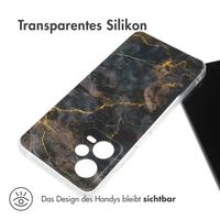 imoshion Design Hülle für das Xiaomi Redmi Note 12 Pro - Black Marble