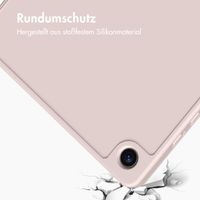 Accezz Smarte Klapphülle aus Silikon Samsung Galaxy Tab A9 8.7 Zoll - Rosa