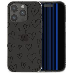 imoshion Design Hülle Apple iPhone 15 Pro - Hearts