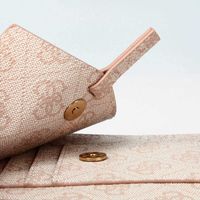 Guess Crossbody-Handytasche - Smartphone-Umhängetasche mit Gurt 4G Logo - Rose