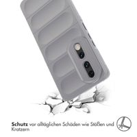 imoshion EasyGrip Back Cover für das Honor 90 Pro - Grau