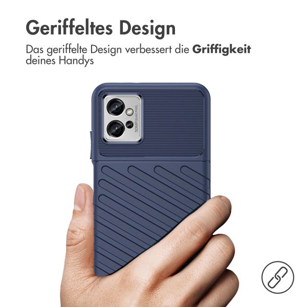 imoshion Thunder Backcover für das Motorola Moto G32 - Blau