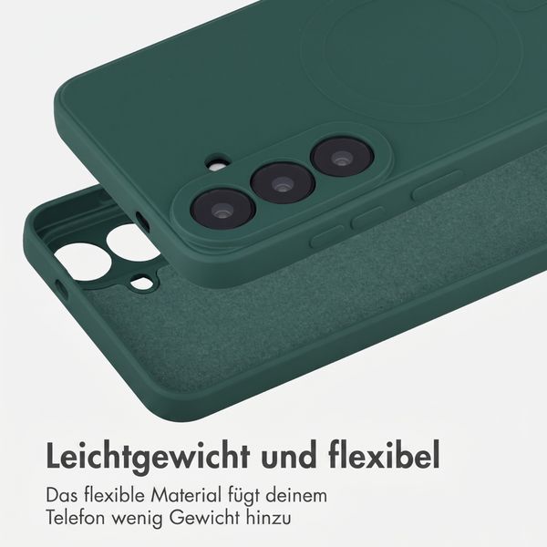 imoshion Color Back Cover mit MagSafe Samsung Galaxy S26 FE - Dunkelgrün