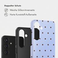 Selencia Vivid Back Cover Samsung Galaxy S25 - Happy Dots Digital Sky