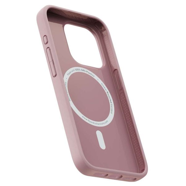 Njorð Collections Slim Case MagSafe für das iPhone 15 Pro - Pink Blush