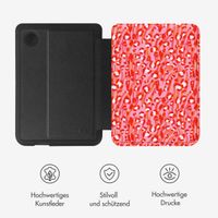 Selencia Vivid Klapphülle Kobo Clara Colour / Clara BW - Wild Spots Lipstick