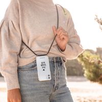 imoshion Design Hülle mit Band für das iPhone X / Xs - Live Laugh Love