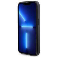 Guess Saffiano MagSafe Back Cover Apple iPhone 15 Pro Max - Schwarz