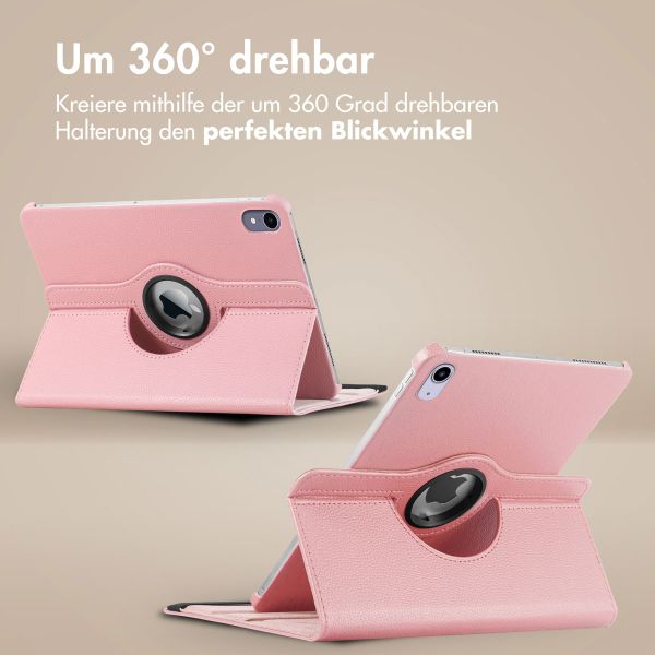 imoshion 360° drehbare Klapphülle Apple iPad Mini 7 (2024) / iPad Mini 6 (2021) - Rosa