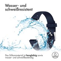 imoshion Silikonband für das Fitbit Luxe - Dunkelblau